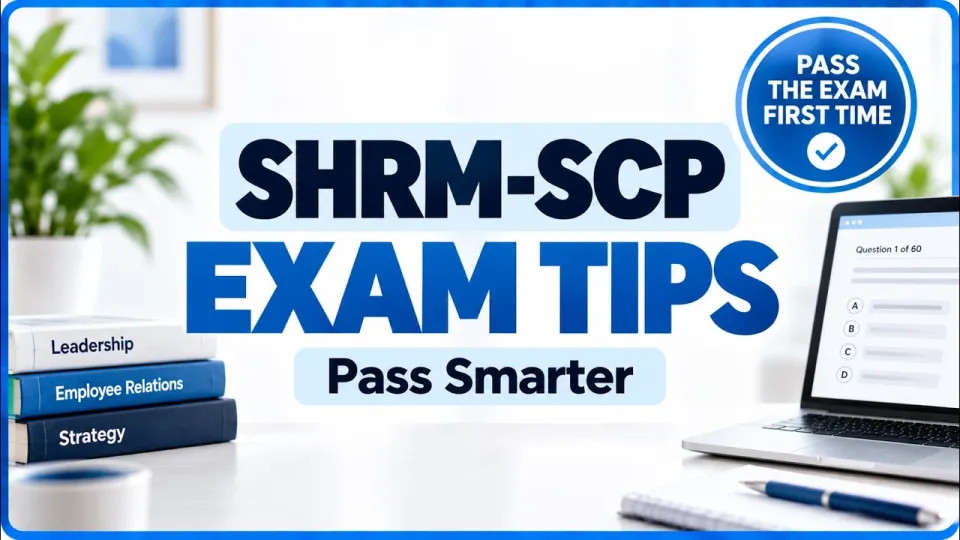 SHRM-SCP Exam Tips for Success and Strategic HR Leadership Explained
